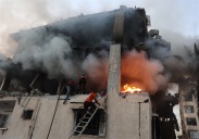 Israel launches strikes in Gaza ceasefire’s latest test as hospitals say 24 killed