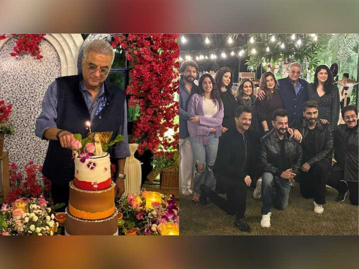 Anil Kapoor offers sneak peek into Boney Kapoor's birthday bash