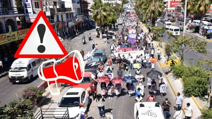 Marchas, bloqueos y movilizaciones HOY lunes 17 de noviembre | VIALIDADES AFECTADAS - El Heraldo de México