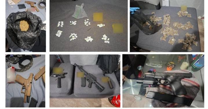 Cateo en la Doctores deja un menor detenido y arsenal decomisado