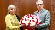 CM Omar Calls on Finance Minister Nirmala Sitharaman 