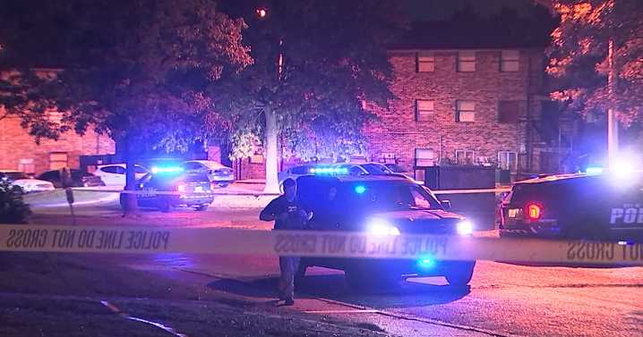 Man, woman shot as bullets spray Alcy-Ball apartment with four children inside, MPD says