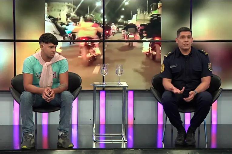 Caravana de motos desbordó la ciudad de Paraná: “La clave está en la educación desde temprana edad”