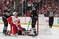 Devils fend off Red Wings, halt 3-game skid - The Rink Live | Coverage of youth, junior, high school and college hockey