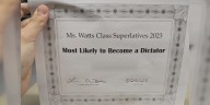 Teacher at center of ‘Most Likely to become a Dictator’ superlative gets opportunity to respond to complaint