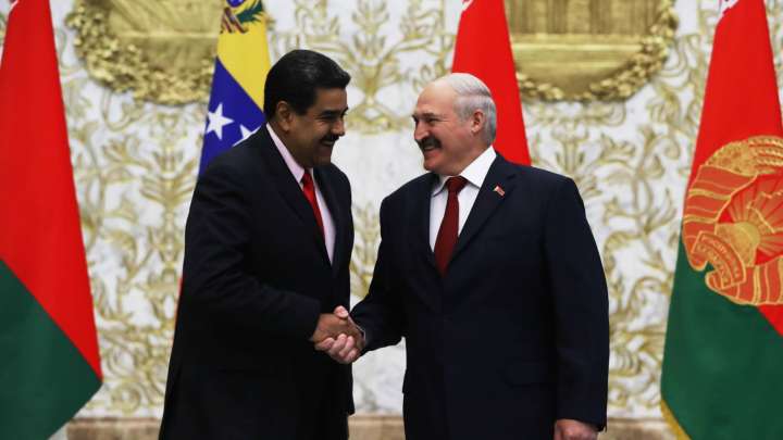 Lukashenko invitó a Maduro a Bielorrusia y propone relaciones “más avanzadas” entre ambos países