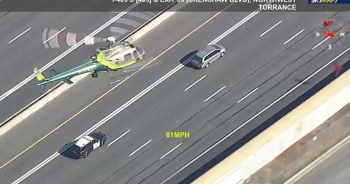 Woman leads CHP on chase from Ventura County in California all the way to Mexico