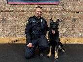 U.P. police force adds drug sniffing K9 Storm to ranks