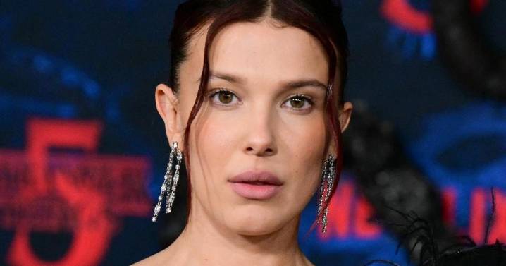 Millie Bobby Brown in Sparkling Mini