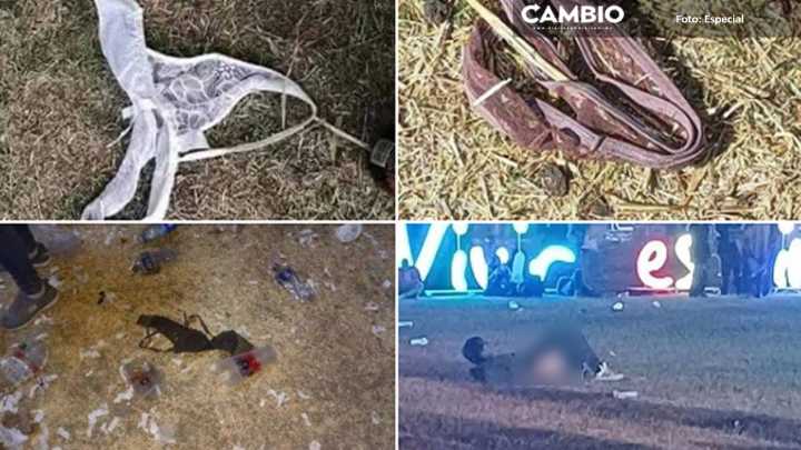 Así quedó Foro Cholula tras el Tecate Comuna 2025: tangas, charcos de orina y basura