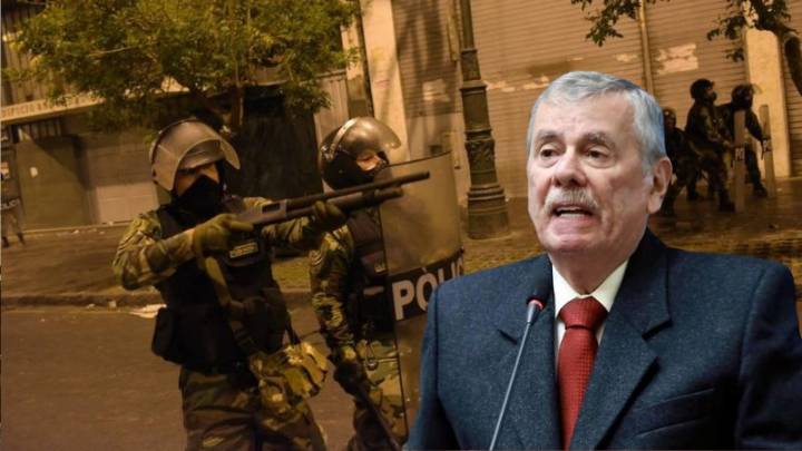 Congresista Rospigliosi presenta PL para eximir de responsabilidad penal a policías y militares que ocasionen la muerte a protestantes en las marchas