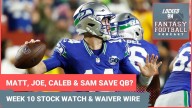 Matthew Stafford & Sam Darnold HOT, Daniel Jones & Colts NOT: Week 10 fantasy football STOCK WATCH & WAIVER WIRE advice