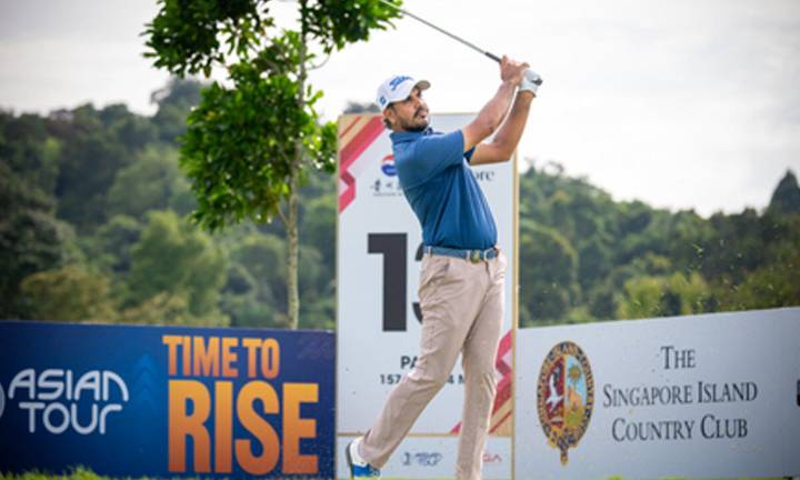 Golf: Ajeetesh Sandhu makes cut at Singapore Open as Soomin Lee takes lead