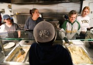 Business as usual: A Thanksgiving meal at the Jubilee Soup Kitchen in Pittsburgh