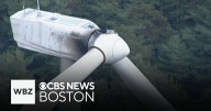 Massive blade falls from wind turbine in Plymouth