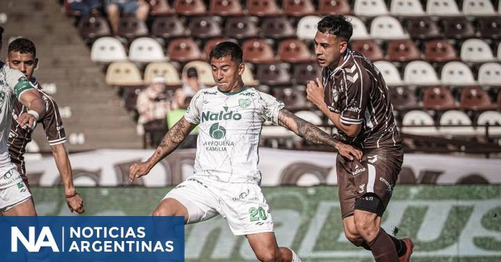 Platense consiguió un empate agónico ante Sarmiento por el Torneo Clausura
