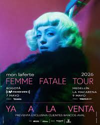 Mon Laferte regresa a Colombia con su “Femme Fatale Tour”: conoce precios y puntos de venta