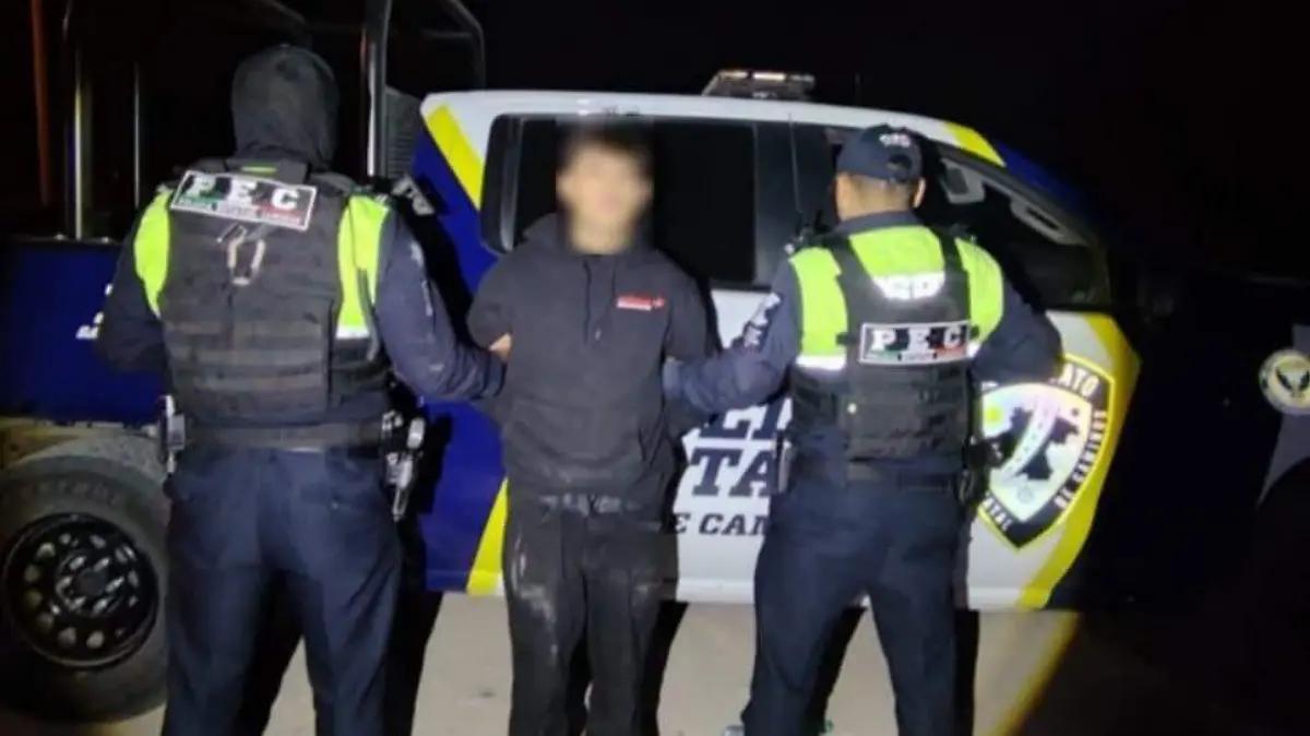 Detienen a joven armado tras una persecución en San José Iturbide