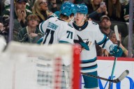 Deadspin | Rising Sharks work to extend Flames' misery
