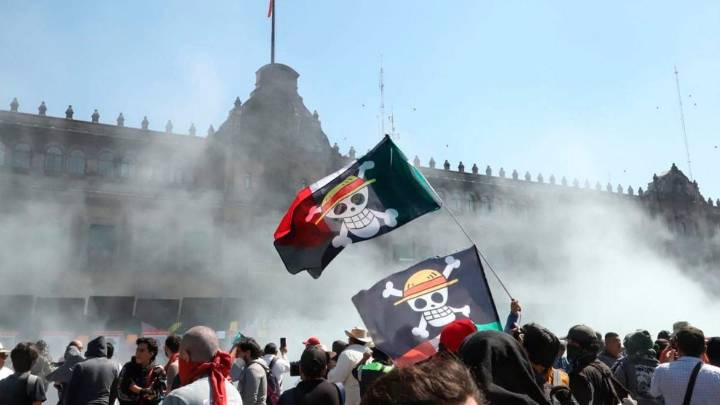 Manifestantes de la Marcha de la Generación Z causan destrozos en CDMX; denuncian infiltrados