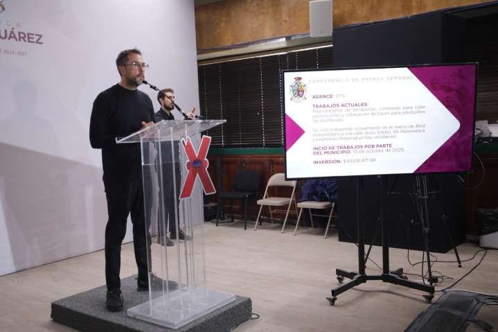 Informa municipio avance de la ampliación en la avenida De las Torres