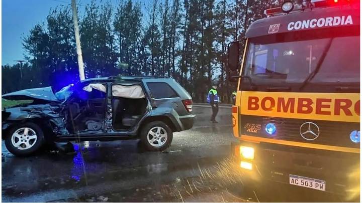 Puerto Yeruá: un herido grave en colisión en Autovía Artigas