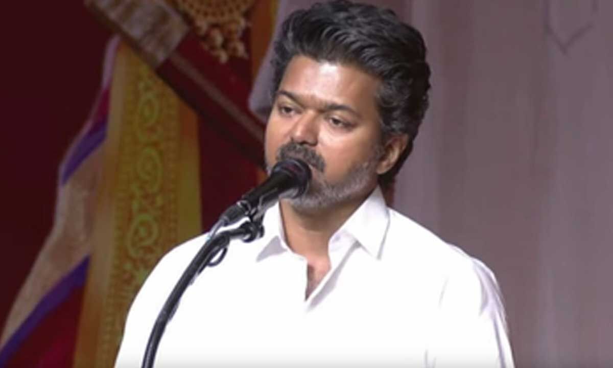 Vijay declares himself CM candidate, says TVK will take on DMK in 2026