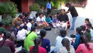 Ravenshaw Varsity Students Hold Classes On Road To Protest Unsafe Classrooms