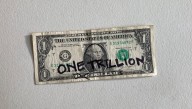 Brilliant: Biden Solves Debt Crisis By Writing 'One Trillion' On Dollar Bill With Permanent Marker