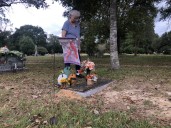 Cemetery bench thief leaves grieving Robertsdale woman searching for answers