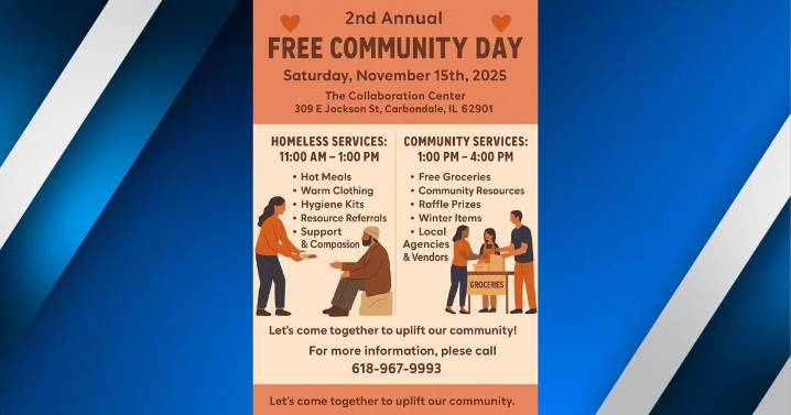 Free meals and services at Carbondale's Community Day event