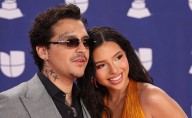 Captan a Ángela Aguilar y a Christian Nodal en tenso momento durante los Latin Grammy