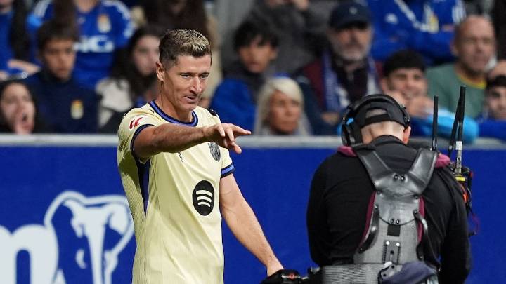 Lewandowski llegó a Barcelona con su retirada en la cabeza, pero Simeone podría hacer cambiar sus planes de su futuro