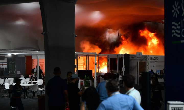 Fire Breaks Out at COP30 Summit Venue in Brazil