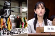 Mia Cathell testifies on anti-ICE uprisings at Senate judiciary hearing