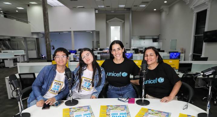El Comercio y Unicef lanzan videopodcast de la campaña “¡Vota por mí!” para amplificar las demandas de los escolares rumbo a Elecciones 2026
