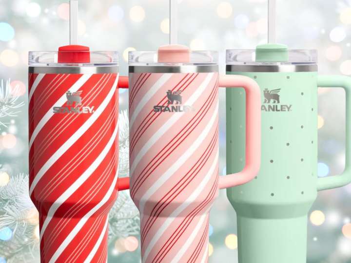 These new candy cane Stanley tumblers at Target are selling out faster than holiday cookies
