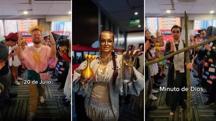 Fiesta de disfraces con temática de estaciones de Transmilenio se hace viral