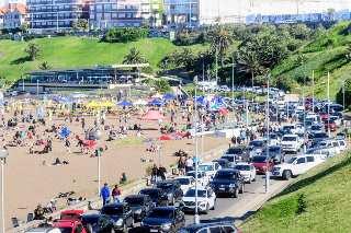 A puro sol, los turistas disfrutaron de la costa y el buen clima continuará