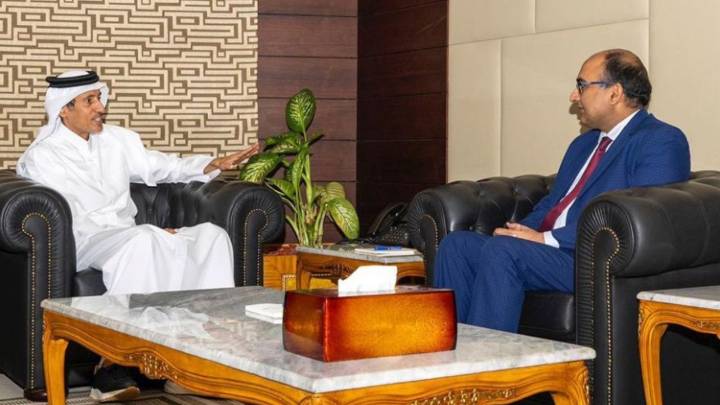 India–Qatar media ties get a push as envoy meets QMC chairman Sheikh Hamad bin Thamer Al Thani