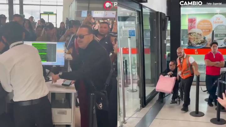 “¡Que venga tu superior!”: Julio Preciado protagoniza altercado en aeropuerto de Tijuana (VIDEO)