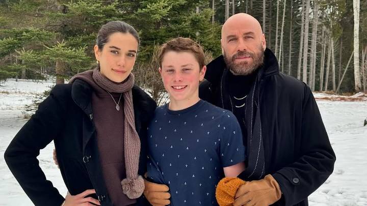 John Travolta can't believe 'how quickly' son has grown up as he shares photo of tall teen on Scandinavian vacation