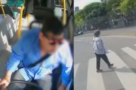 Tensión y angustia: impactante registro del momento en que chofer de micro atropelló a una mujer quitándole la vida