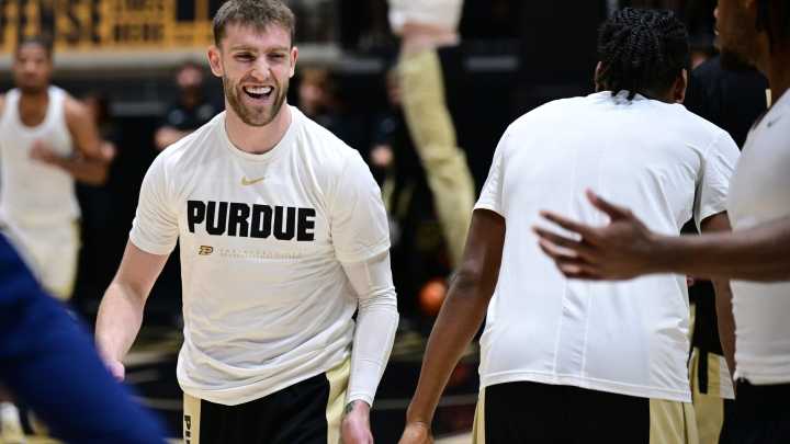 Braden Smith on run in the first half for Purdue to beat Texas Tech