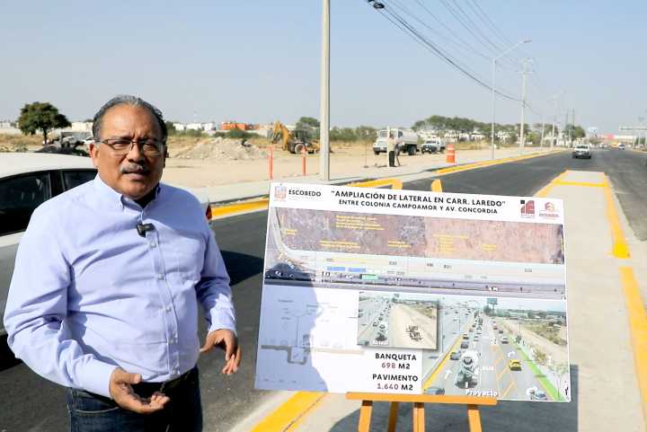 Escobedo agregará carriles a la carretera a Laredo