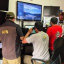 Tres focos de incendio activos en la zona de Quillén, en el Cerro Ponom