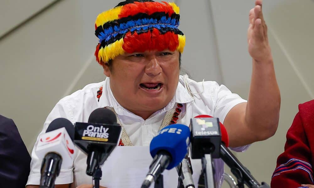 El movimiento indígena de Ecuador celebra la derrota de Noboa y le pide que escuche al pueblo