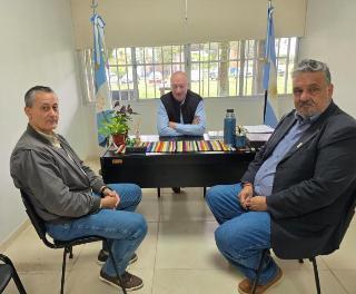 Reunión del rector de la UNaF con el jefe del Distrito Formosa de Vialidad Nacional
