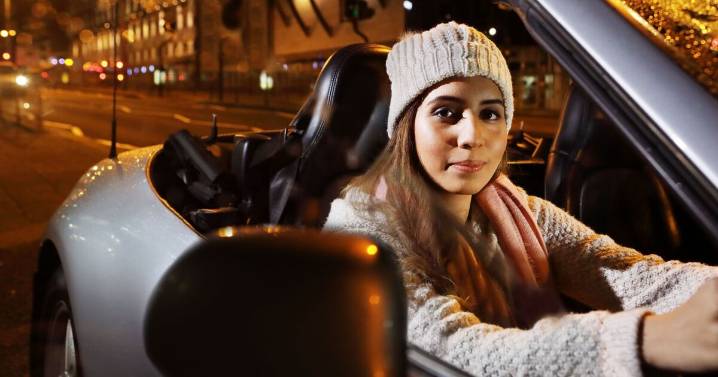 Warning to motorists driving at night or early evening