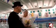 Couple gets married in YMCA pool where they first met